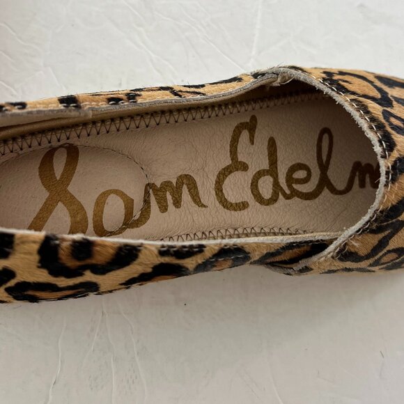 NEW Women Sam Edelman Leopard print Slip On Sneakers - Picture 8 of 11